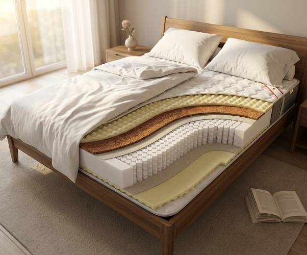Матрас Sleep Time — мультипокет 500 пружин/м² + мемориформ